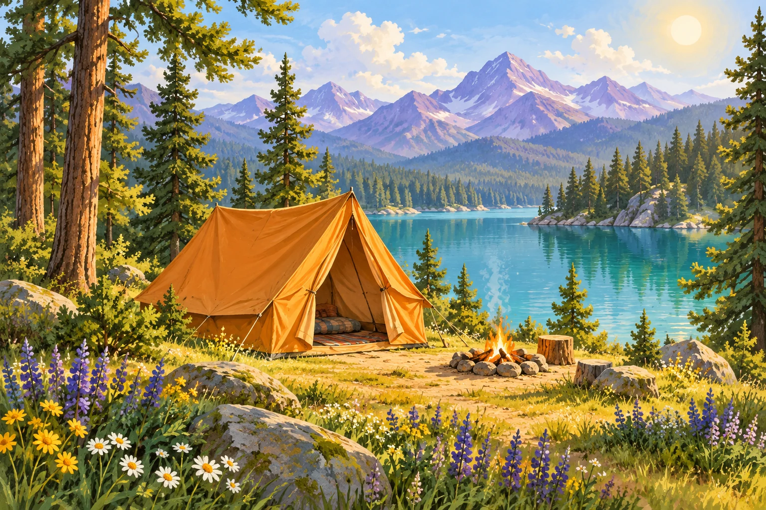 A Weekend Camping